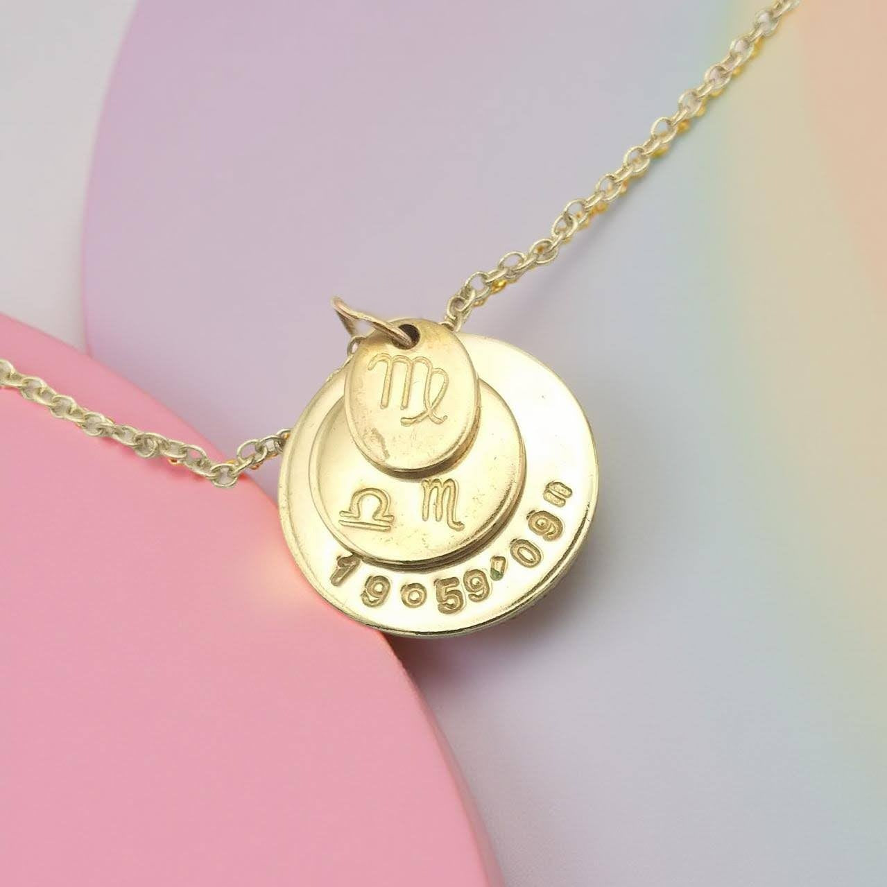 Custom Stackable Zodiac Necklace