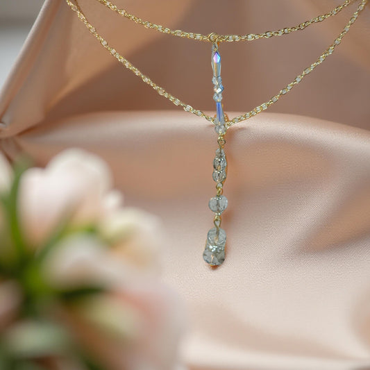 Sea Side Shore Double Chain Necklace