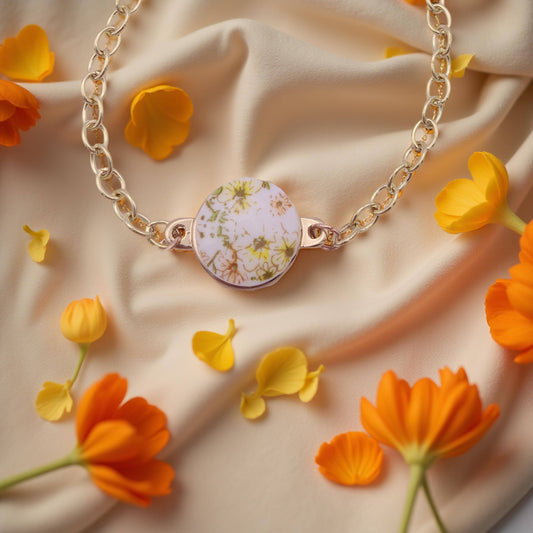 Faded Little Flowers Bracelet