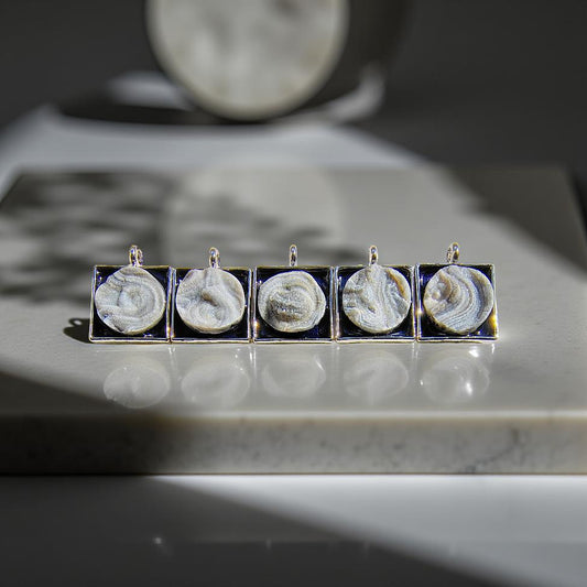 Full Moon Druzy Necklace