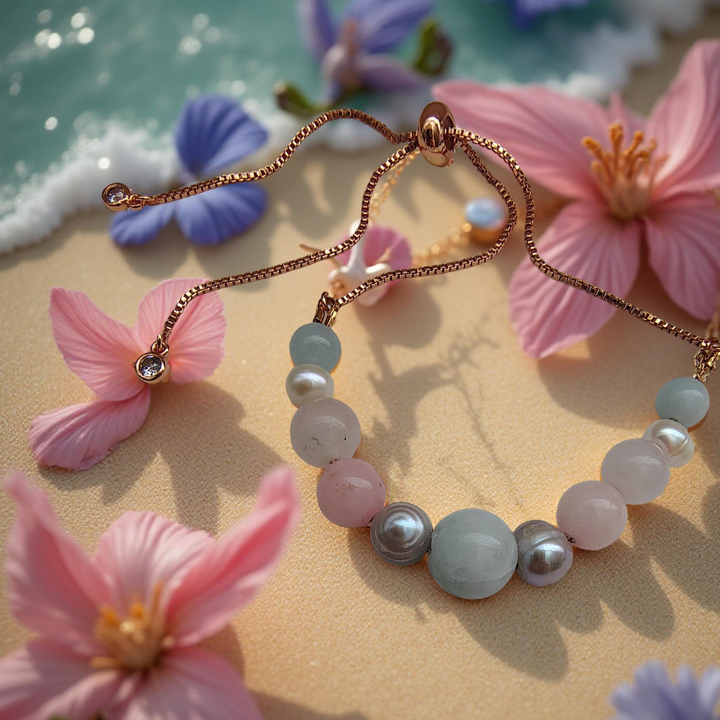 Rose Quartz Love Bracelet